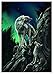 Produktbild Anleitung, Wölfe mit Nordlichtern 3D Platte / Poster Multicolor - Fantasy - Nemesis Now