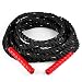 Produktbild CAPITAL SPORTS Monster Rope Sportseil Crosstraining Tau (langes Schwungseil für Sprung- Kletterübungen oder Tauziehen, 9 m, 12 m, 15 m Länge, Nylon, dreischlägig, 3,8cm dick) schwarz