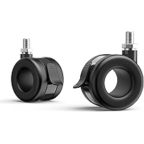 Ruote Per Carrello Con Freno - 4 Pezzi Da 125mm Con Perno M10 X 30mm | Capacità 650KG | Rotazione 360° Antigraffio - Foto 4