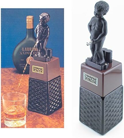 Truefabrications Bonny Boy Liquor Dispenser, Black by Little Wizzer