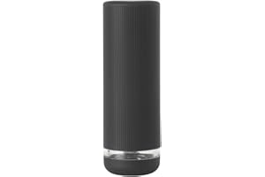 Brabantia SinkStyle Seifenspender - Tropfsicherer Spender für Spülmittel - Zubehör mit Einfachem Nachfüllen, Strukturierte, rutschfeste Oberfläche - Dunkelgrau, 200 ml