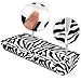 TRIXES Nail Salon Manicure Pedicure Cushion Zebra Pattern Handrest