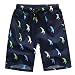 Produktbild MOIKA Herren Boardshorts, Herren Shorts Badehose Quick Dry Beach Surfen Laufen Schwimmen Wasserhosen Badehose Kurze Badepants(2XL,Schwarz)