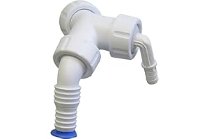 TECURO Otto Haas 2937 Kondensat, weiß, Geräteanschluß 1", 3/4" auf 1" und 3/8"