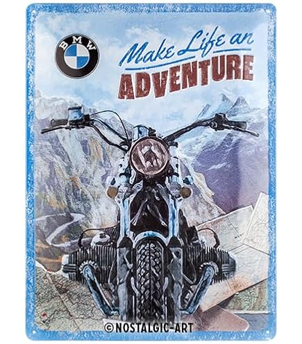 Nostalgic-Art Boîte rétro Plat, Kawasaki - Motorcycles - Idée de Cadeau