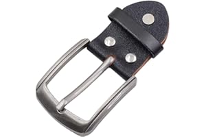 UENXRXE Gürtelschnalle Herren 40Mm, Für Leder, Belt Buckle, Einzelne Als Ersatz Für Schwarzen Ledergürtel 38-40Mm
