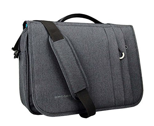 KROSER Mallette Sac Messenger Sac d'ordinateur Portable de 16