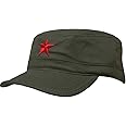 Morefaz Unisex Soviet Army Russian Red Star AK 47 Hat Cap Fancy DressTrapper Cadet Military Baseball Cap MFAZ Ltd