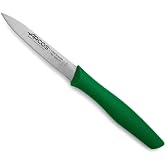 Arcos Serie Nova Schälmesser-Set – 3-teilig, Nitrum Edelstahl, Schwarzer Polypropylen-Griff