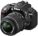 Produktbild Nikon D5300 SLR-Digitalkamera (24,2 Megapixel, 8,1 cm LCD-Display, Full HD, HDMI, WiFi, GPS, AF-System mit 39 Messfeldern) Kit inkl. AF-S DX 18-55 VR Objektiv schwarz (Generalüberholt)
