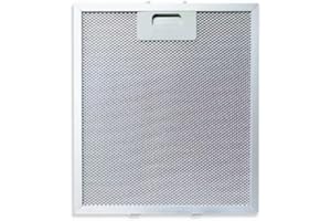 AMAZINPURE Amzinpure 1X Filtre à graisse en aluminium pour hotte aspirante Ariston Belling Candy Hoover et Hotpoint 320 x 260 mm