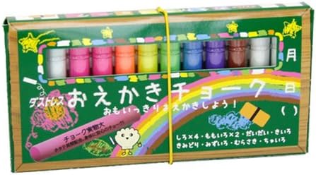 Dustless Oekaki Chalk DE-12 pack of 12