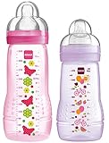 Praktische MAM Babyflasche aus PP