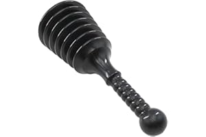 MEMOFYND 1 pezzo Unclogger per lavabo, pulitore per pistone di scarico, senza clogger, adatto per cucina, bagno, strumento per WC (nero)