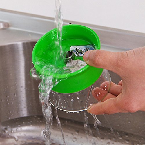 Spiralschneider Hand Möhrenreibe Gurkenschneider Spargelschäler Gemüsehobel für Gemüse Obst kartoffel Zwiebel Zucchini Spaghetti Nudeln in Spiralen mit 2 Klingen - 7