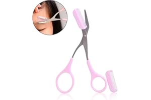 BONTAND Schere Cutter Verfassungs-Werkzeug-Augenbrauen-Trimmer Schere Mit Kamm Unisex Haarentfernung Kosmetik Shaping