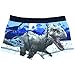 Jurassic World Idominus Rex & T-Rex Boys Boxer Shorts - Age 4-10 Years - 7-8 years (128 cms)