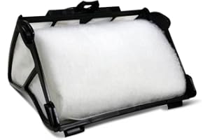 PureFlow Filtre fin pour panier filtrant Zodiac Vortex avec fixation (3 pièces). Convient pour robot piscine Zodiac Vortex, nettoyage de piscine, robot de nettoyage Livré sans panier filtrant