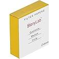 StonyLab Qualitative Filter Paper Circles, 46mm Diameter Cellulose Filter Paper with 20 Micron Particle Retention Medium Filtration Speed, Pack of 100