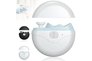 ‎APODESS Elektrischer Nagelknipser, 2026 Upgrade 3 in 1 Elektrische Nagelfeile Nagelpolierer Automatischer Elektrische Nagelknipserr mit Licht Nagelfeile für Baby, Erwachsene und Senioren (Weiß)