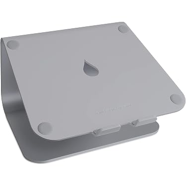 Duronic Laptopständer DM074 – Höhenverstellbar, Faltbar & Mit Gitter-Design Für Bessere Belüftung