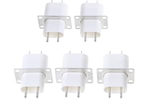 Ocobudbxw RipengPI 5 unids horno de microondas electrónico magnetrón 4 filamentos pin socket convertidor