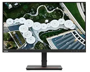 Lenovo ThinkVision S24e-20 23.8-inch FHD Monitor,16:9 Aspect Ratio, 60Hz, 3000:1 Contrast, HDMI VGA Inputs, Eye Comfort (Raven Black) 62AEKAR2WW