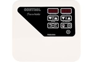 MINRS 3 – 9 KW controllo sauna controllo sauna 220 V-240 V controller digitale esterno display display digitale anti-perdite e funzione di memorizzazione per saune private, spa, centri fitness