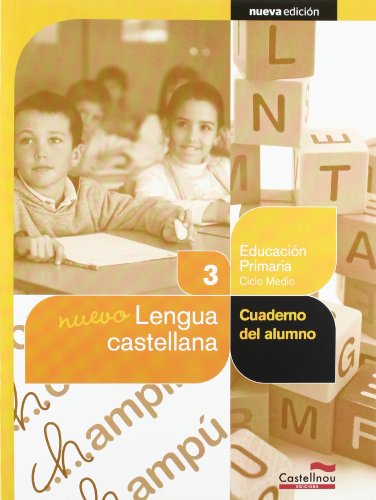 Nuevo Lengua castellana 3º Cuaderno del alumno (Projecte Salvem la Balena Blanca) (Cuadernos asociados a un libro de te