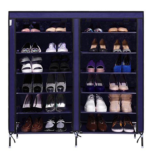 Preisvergleich Produktbild Teamyy 6 Schicht Schuhständer Schuhschrank Schuhablage Schuhregal Einlegeböden