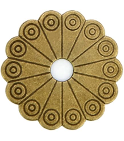RONDELLE 10,5 mm 12 PEZZI OTTONE
