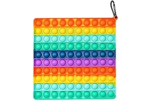 Ousyaah Pincez Sensorielle Jouet, Push et Pop Bubble Sensory Fidget Toy, Grande Taille Figit Jouet Autisme Besoins spéciaux Anti-Stress Jouets
