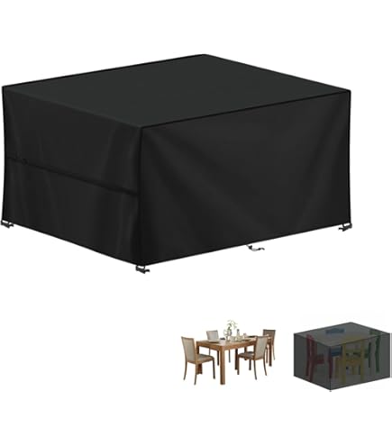 Gartenmöbel-Abdeckung 130x100x40cm - 420D Oxford Wasserdicht & UV-geschützt