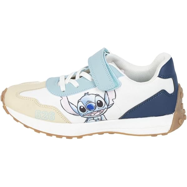 CERDÁ Chaussures Stitch Garçon - Baskets Athlétisme Semelle PVC Antidérapante