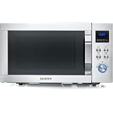 SEVERIN Microwave with Grill and Convection Air Fryer Function, 4-in-1 for Defrosting, Cooking and Warming, 25 L, Brushed Sta