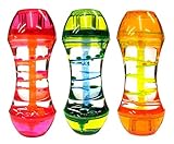 Playlearn Pack of 3 Liquid Colored Spiral Timers (Toy)