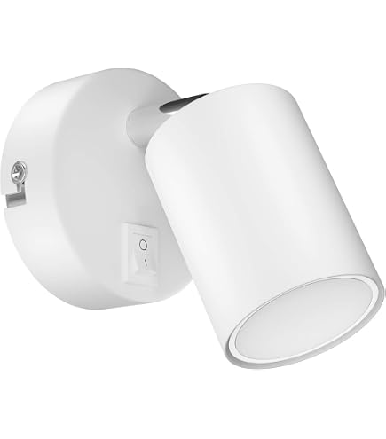 Alpinaluz LED Wandleuchte Mit Regal – Schwenkbare Leselampe, USB-C & USB-A Ladung, 2700K Warmweiß