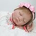 Newborn Dolls that Look Real Sleeping Soft Vinyl Reborn Babies 22 Inch Lifelike Baby Gift