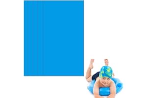 WEIESCIE Selbstklebende Reparaturflicken Pool für Schwimmbecken, 5 Stück PVC Pool Reparaturset, Selbstklebend Unterwasser Reparatur Pool Flicken für Wasserbett Schwimmbäder Aufblasbares Boot