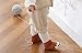 LifeWheel 4-Pair Thick Anti-Slip Cotton Paw Print Pattern Terry Socks For Baby 0-4yrs M