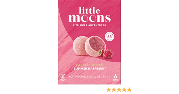 Little Moons Summer Raspberry Mochi Ice Cream 6 X 32 G Frozen Amazon Co Uk Grocery