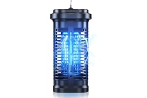 Love begans Lampada Antizanzare, Zanzariera Elettrica Impermeabile IPX4, Insetticida Zanzare per Casa Cucina Giardino Interno Esterno con 1 Spazzole Pulite, Human & Pet FriendlyQH90