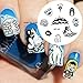 Born Pretty 10 PCS Nail Art Stamp Template Image Plates BP46-55