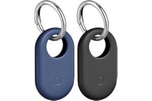 Ainiv Etui kompatybilne z Samsung Galaxy SmartTag 2, miękkie silikonowe etui ochronne, brelok, odporne na upadki, odporne na zarysowania, akcesoria do SmartTag2, do obroży dla zwierząt domowych,