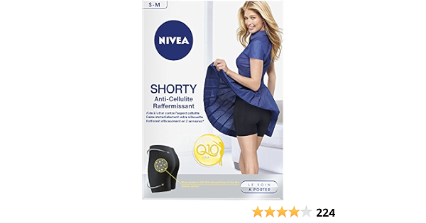 Nivea, Pantaloncini rassodanti anticellulite con Q10, taglia S/M :  Amazon.it: Bellezza