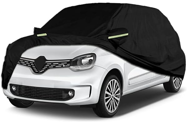 Bâche Voiture Étanche Compatible avec Renault Twingo 1993-2024, Housse de Protection Voiture Extérieur Respirante Contre Pluie Soleil Poussière