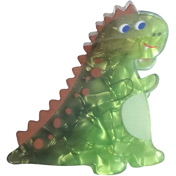 Niedliche Dino-Haarspangen Aus Acryl – Stylische Claw Clips Für Damen & Mädchen