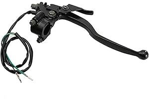 KIMISS Leva Freno di stazionamento 7/8" per ATV Quad - Adatto ai Modelli Sunl BMX Loncin JCL Baja