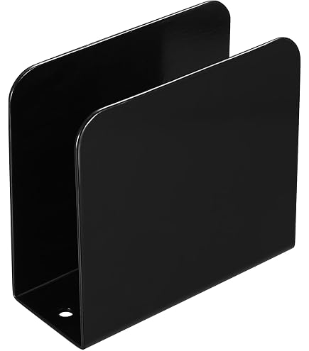 Dispenser Per Tovaglioli, Legno E Metallo Portatovaglioli, Per La Decorazione Di Cucina, Sala Da Pranzo E Bar, Nero
