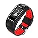 Produktbild kingko Sportarmband intelligente Uhr, GPS Smart Watch Activity Tracker Bluetooth Uhr Kompatibel mit iOS und Android (Rot)